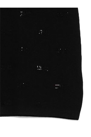 black viscose skirt ELISABETTA FRANCHI KIDS | EFGO194CFL060N000